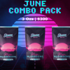 June Combo Pack - Golden Teacher Mushrooms & Other Magic Shrooms